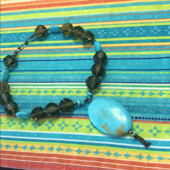 🏝Stunning Turquoise Necklace🏝 - Picture 3 of 9
